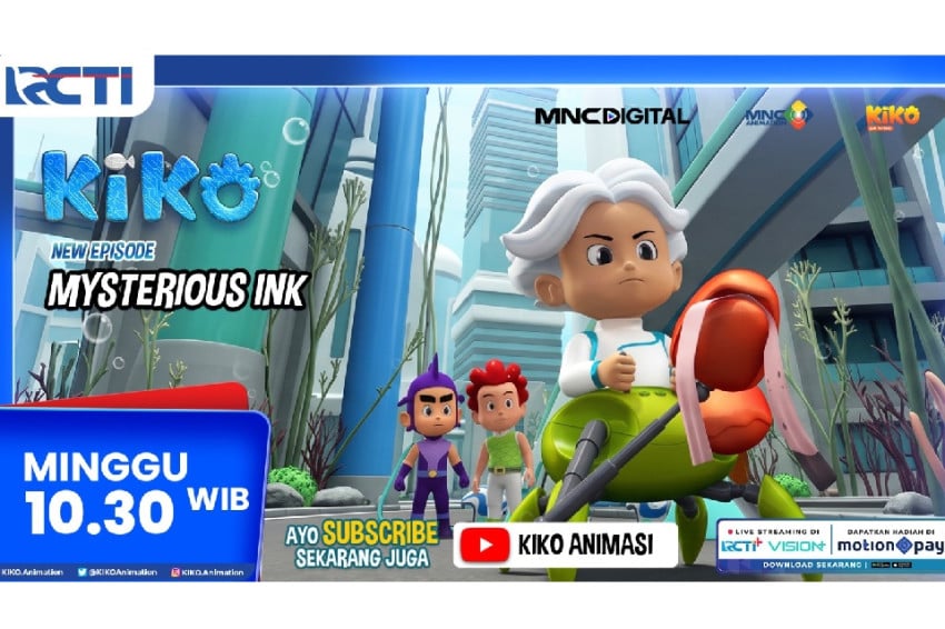 Animasi KIKO Bawa Misteri Tinta Hitam di Episode Baru RCTI