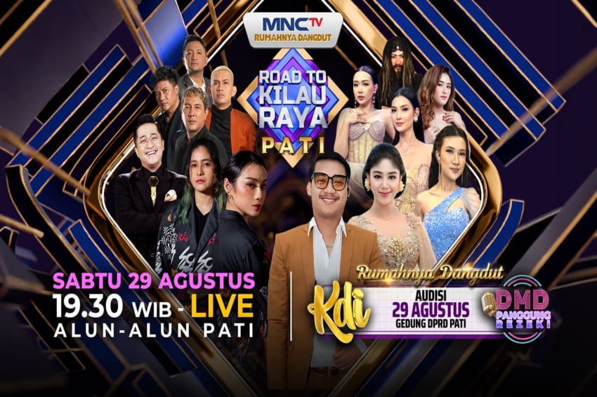 Road to Kilau Raya MNCTV Meriahkan Alun-Alun Pati Akhir Pekan